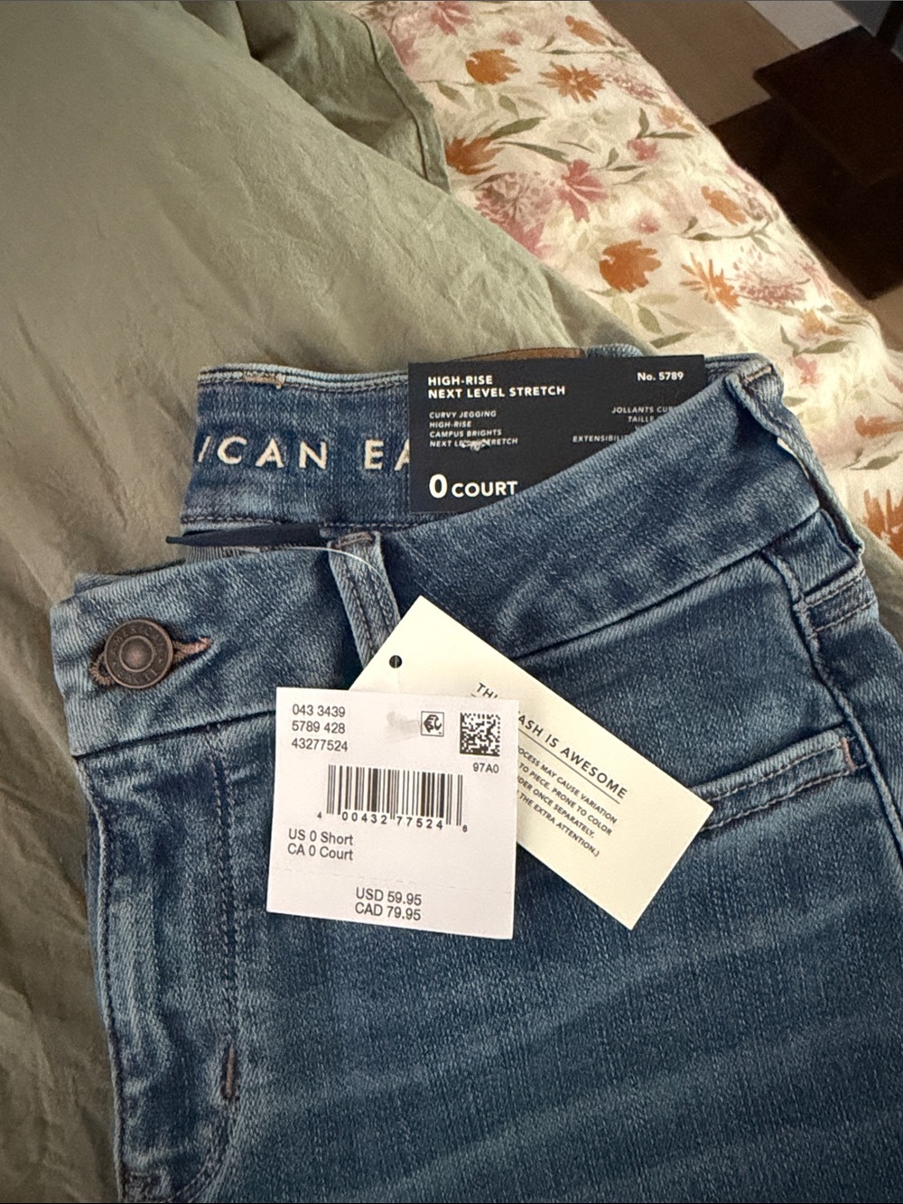 American Eagle Outfitters Women’s Skinny Jeans - Blue Wash